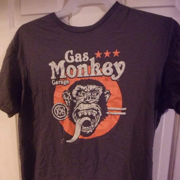 Men's Gas Monkey Garage T-shirt Large - Picture 1 of 1